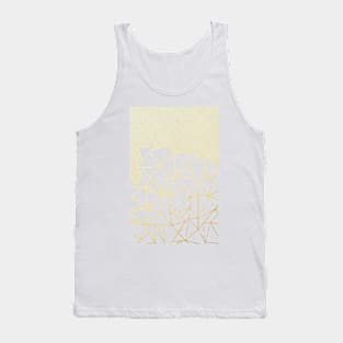 Ab Lines 45 Navy and Gold Tank Top